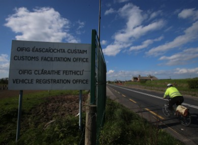 A disused customs point outside Dundalk.