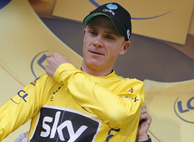 Britain's Chris Froome is set to win this year's Tour de France.