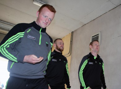 Johnny Buckley and Colm Cooper will be back in contention for Kerry.