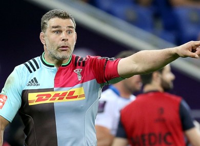 Harlequins number eight Nick Easter