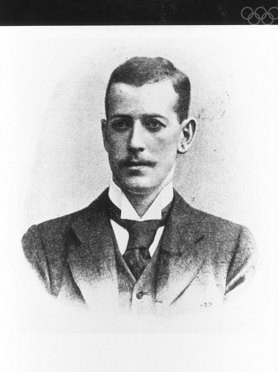 John Pius Boland: Ireland's first Olympic gold medallist.