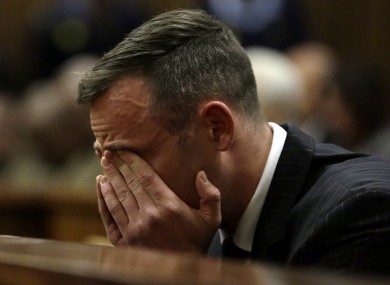 Pistorius at the High Court in South Africa in June.