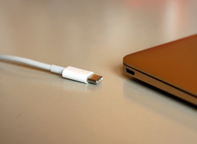 The 12-inch Macbook from 2015 was one of the first laptops to introduce charging via USB Type-C.