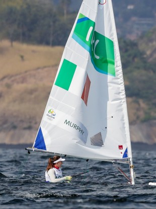 File photo: Murphy prepares to race in Rio.