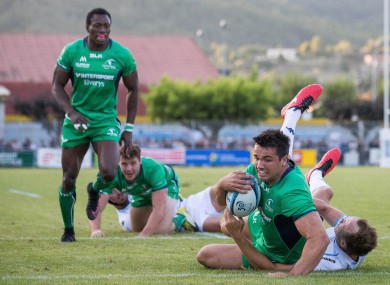 Cian Kelleher marked his debut with a try.