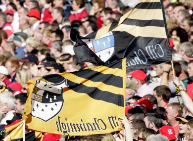 Kilkenny flags (file pic).