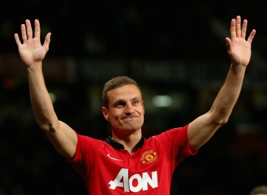 Former Manchester United defender Nemanja Vidic.