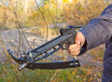 File photo of a crossbow.