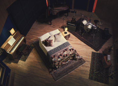 The Abbey Road studio will be transformed into a bedroom for one night.