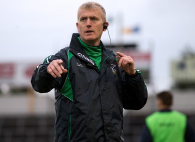 Kiely: managed Limerick's U21s to the All-Ireland in 2015.