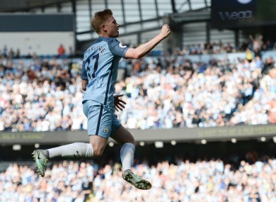De Bruyne was in super form again today.