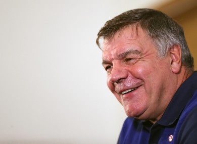 Allardyce left his job with Sunderland to become England manager.