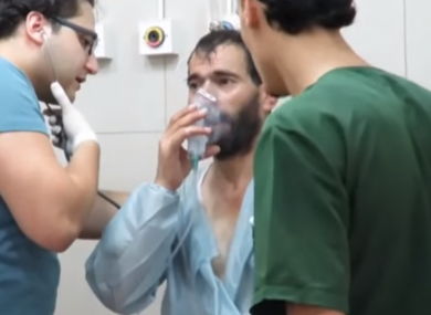 A victim of the alleged attack