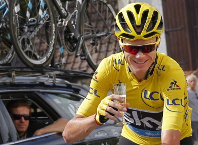 Froome: won his third Tour de France in 2016.