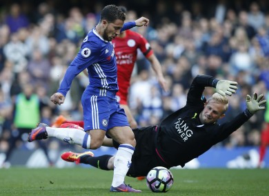 Eden Hazard scores for Chelsea.