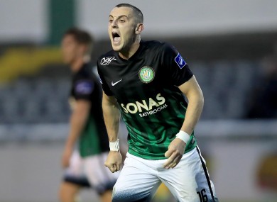 Dylan Connolly was on target for Bray tonight.