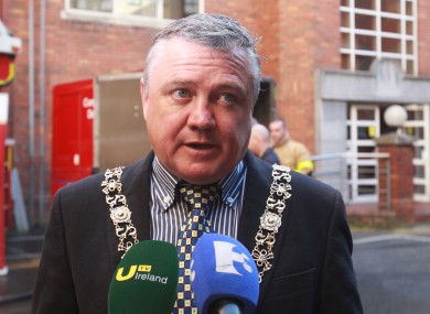 Current Dublin Lord Mayor Brendan Carr.