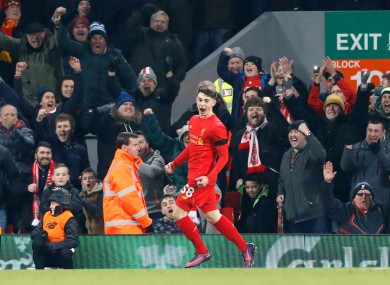 Woodburn overtook Michael Owen as the club's youngest-ever goalscorer.