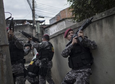 Police in Rio are facing serious budget shortfall.