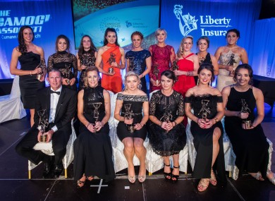 The 2016 Camogie All-Stars.