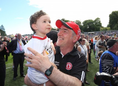 Tyrone football manager Mickey Harte.