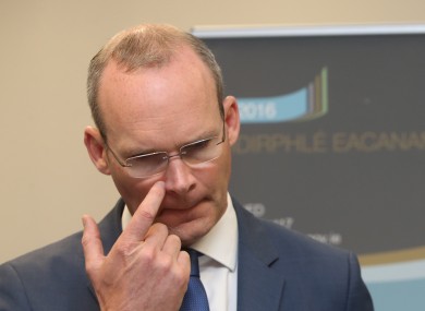 Housing Minister Simon Coveney