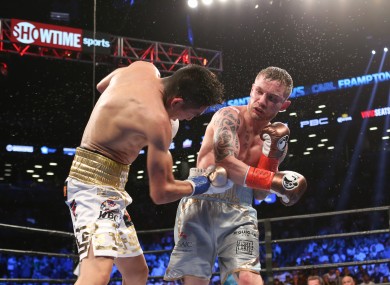 Frampton v Santa Cruz II will be live on Sky Sports.