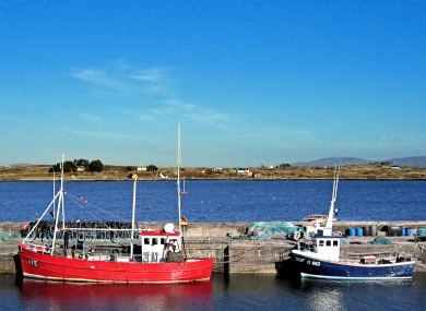 File photo: Harbour in Connemara