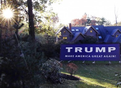 The yard sign war was fiercely fought across the US.