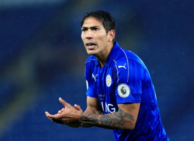 Argentine striker Ulloa.