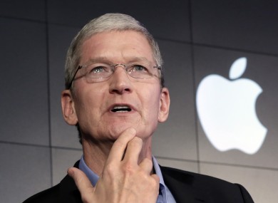 Apple CEO Tim Cook.