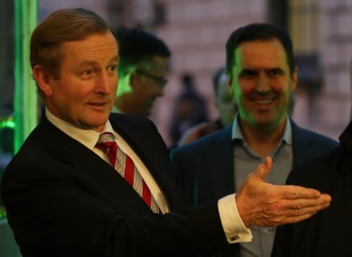 Taoiseach Enda Kenny TD and Martin Shanahan, CEO of IDA Ireland
