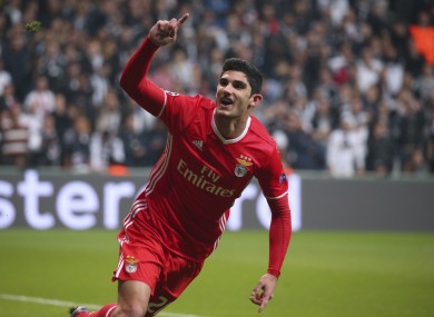 Goncalo Guedes (file pic).