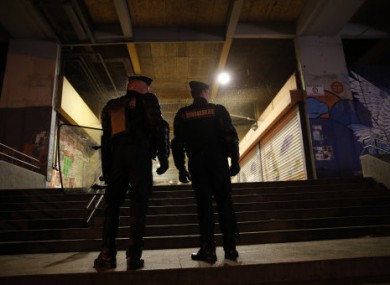 File photo of French gendarmes.