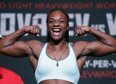 Claressa Shields (file pic).