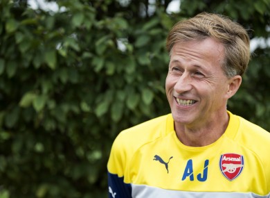 Jonker is two and a half seasons into his Arsenal role.