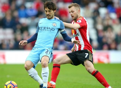 David Silva has impressed for Man City of late.