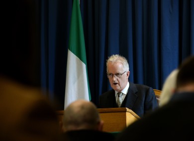 Justice Peter Charleton presided over Day 1 of the Disclosures Tribunal today