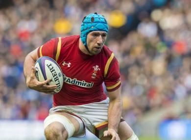 Justin Tipuric will win his 50th cap on Friday.