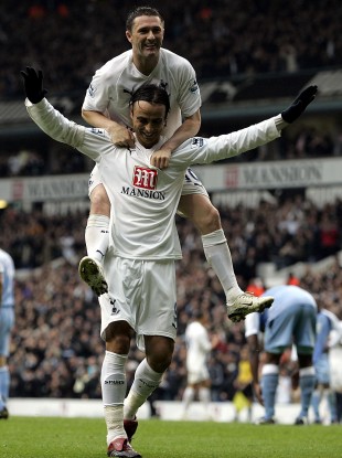 The duo played alongside each other at Spurs for two years.