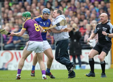 Wexford boss Davy Fitzgerald will be in the stands for their Leinster opener.