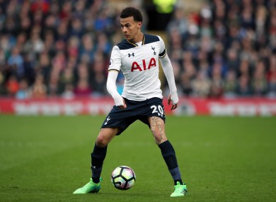 Tottenham's Dele Alli.