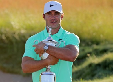 U.S. Open champion Brooks Koepka.