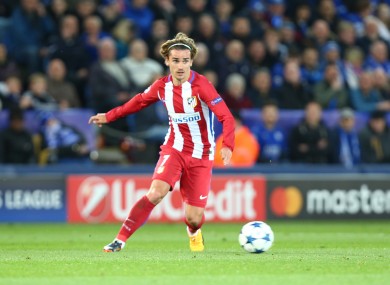 The Atletico Madrid forward has been heavily linked with a move to United.