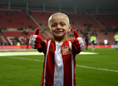 Bradley passed away on 7 July.