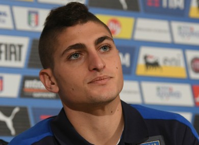 Italy international Marco Verratti.
