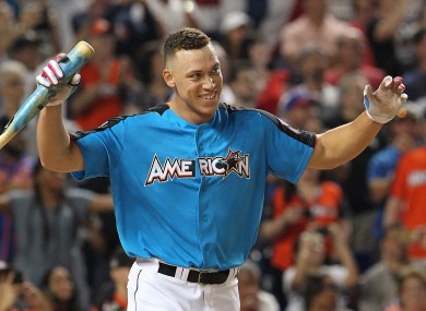 Aaron Judge crushed the Home Run Derby last night.