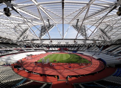 London Stadium: 2017 World Para-athletics Championships start on Friday.