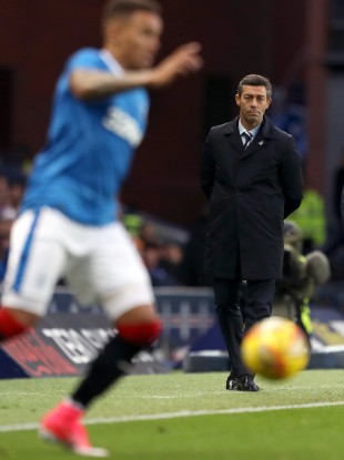 Pedro Caixinha looks on as his side crash out of Europe.