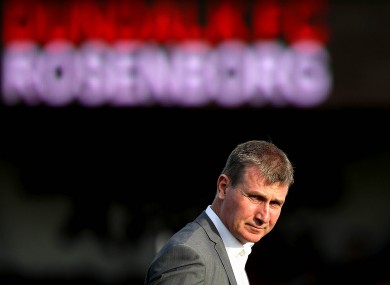 Stephen Kenny: focused on Rosenborg.